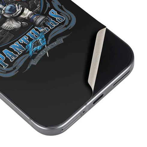 Liquid Blue NFL Carolina Panthers Running Back Pixel 9 Pro XL Skin